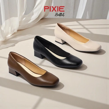 Giày Cao Gót Búp Bê Nữ 3cm Mũi Vuông Thời Trang Pixie H430 - Giá ưu đãi 309.000₫