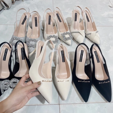 Giày cao gót chữ dài 8p gót nhọn - Siêu nhẹ, giá chỉ 170.500₫ - Giayxinh.store