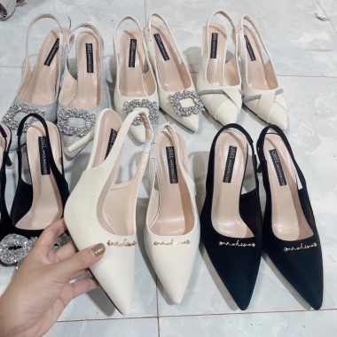 Giày cao gót chữ dài 8p gót nhọn - Siêu nhẹ, giá chỉ 170.500₫ - Giayxinh.store