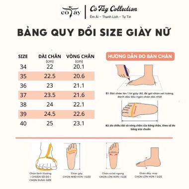 Giày cao gót Cò Tây K91 quai êm ái, cao 4 phân, đi tiệc - đi làm thoải mái ngày 355k