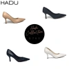 Giày Cao Gót Công Sở 7P Bít Mũi HADU G760 Da Mềm, Lót Múi Êm, Chính Hãng, Bảo Hành 24T 2