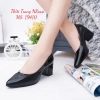 Giày cao gót công sở gót vuông sang trọng, size lớn 40-44, giá ưu đãi 299.700₫ 3