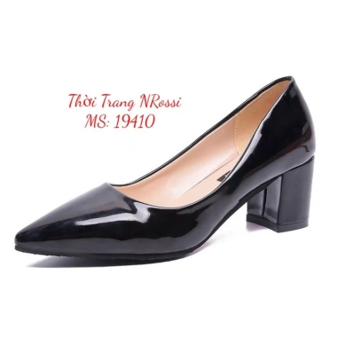 Giày cao gót công sở gót vuông sang trọng, size lớn 40-44, giá ưu đãi 299.700₫