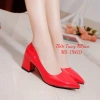 Giày cao gót công sở gót vuông sang trọng, size lớn 40-44, giá ưu đãi 299.700₫ 7