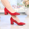 Giày cao gót công sở gót vuông sang trọng, size lớn 40-44, giá ưu đãi 299.700₫ 8