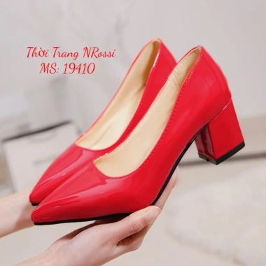 Giày cao gót công sở gót vuông sang trọng, size lớn 40-44, giá ưu đãi 299.700₫