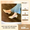 Giày Cao Gót Công Sở Mũi Nhọn Da Cao Cấp Size 35-42, Đệm Mút Êm, Gót Vuông 3-7p Giá 286k