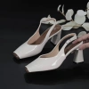 Giày Cao Gót Công Sở Mũi Vuông Bóng Mềm 5-7cm Giày Bánh Bèo SandalROSIE 225k 5
