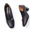 Giày cao gót công sở ngoại cỡ 35-42, đế vuông mũi vuông 5-7cm - Giá ưu đãi 186k 5