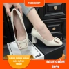 Giày cao gót công sở nữ mũi vuông 5-7cm êm mềm sang trọng - Giá 159.000₫