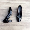 Giày cao gót da bóng 5cm đế vuông mũi vuông, chân mỏng size 1.5 - Giá 165k 2