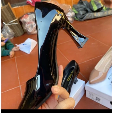 Giày cao gót da mềm 7cm công sở VN22 - Sang trọng, thoải mái, giá 159.999 VND