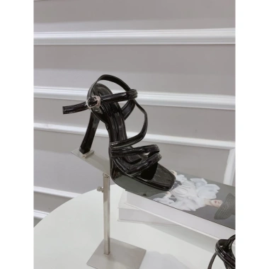 Giày cao gót đế 12cm AN SHOES xăng Đan, quai chéo chắc chắn - Phù hợp mix đồ công sở & dạo phố, giá 450.000₫