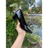Giày cao gót đế trụ da bóng công sở size 35-42, giảm còn 149k