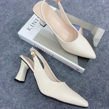 Giày cao gót mũi nhọn 5p Quai Chun C8 - Giá chỉ 109.000 VNĐ, giảm mạnh