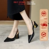 Giày cao gót mũi nhọn basic slingback thanh trang nhã 7cm - Giá ưu đãi 389k