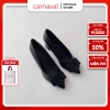 Giày Cao Gót Mũi Nhọn Đính Khóa Carnaval 5cm Vuông - Công Sở Sang Trọng, Giá 198k