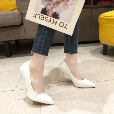 Giày cao gót mũi nhọn satin thời trang công sở nữ thanh lịch, giá 443.167₫ 2