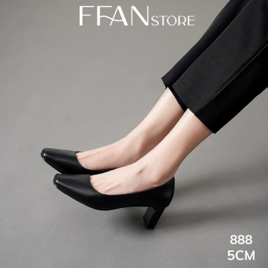 Giày cao gót mũi vuông nữ da thật, đế vuông, bít mũi, màu đen, size 5-9 1.06 triệu 3 Giày cao gót mũi vuông nữ da thật, đế vuông, bít mũi, màu đen, size 5-9 1.06 triệu 3