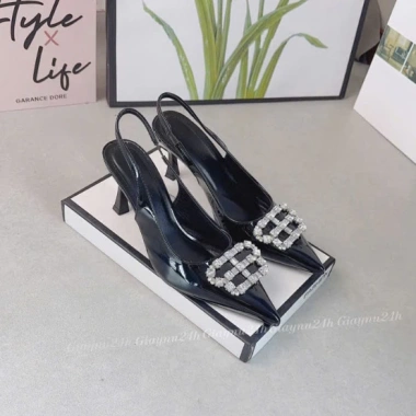 Giày Cao Gót Nữ 7 Chất Liệu Da Mềm Bóng - Tôn Dáng Chân Mỏng Lùi, Giá 199.650 giảm 165.000