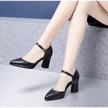 Giày cao gót nữ 7 phân đế chắc chắn HNC4 - Phong cách công sở, giảm 22% chỉ 109k 8