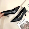 Giày Cao Gót Nữ Bít Mũi 5cm Đế Nhọn Dáng Công Sở DAZZLING SHOES GI63