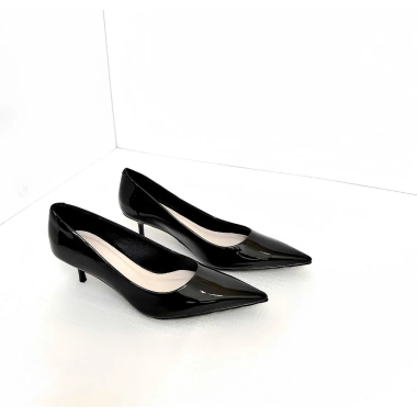 Giày Cao Gót Nữ Bít Mũi 5cm Đế Nhọn Dáng Công Sở DAZZLING SHOES GI63