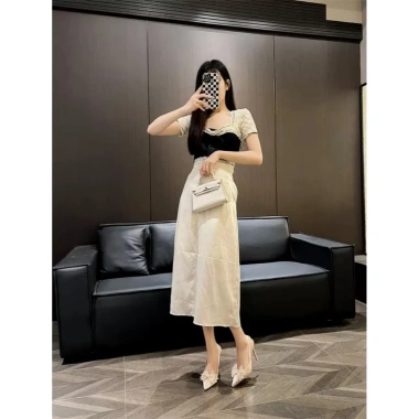 Giày cao gót nữ công sở cao cấp 8p ba màu trắng đen kem TMC513 giảm giá 276k