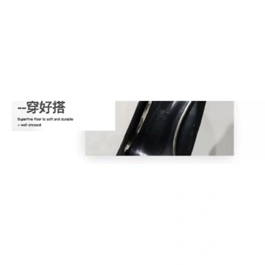 Giày Cao Gót Nữ Da Lộn Đen Mũi Nhọn Dày Gót - Phong Cách Công Sở 2.025 Xuân Thu 7