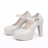 Giày Cao Gót Nữ Đế Cao 9cm Quai Ngang Mary Jane - Dáng Sang Trọng Êm Chân Tôn Dáng 7