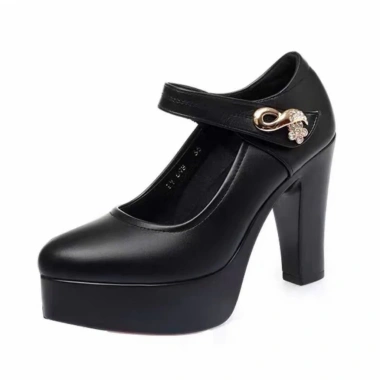 Giày Cao Gót Nữ Đế Cao 9cm Quai Ngang Mary Jane - Dáng Sang Trọng Êm Chân Tôn Dáng 8 Giày Cao Gót Nữ Đế Cao 9cm Quai Ngang Mary Jane - Dáng Sang Trọng Êm Chân Tôn Dáng 8