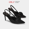 Giày cao gót nữ DILY DL524 8cm công sở slingback mũi nhọn đính hoa Giá 459.000₫ 10