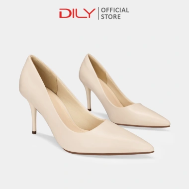 Giày cao gót nữ DILY mũi nhọn basic thời trang 8cm - Giá chỉ 399.000₫