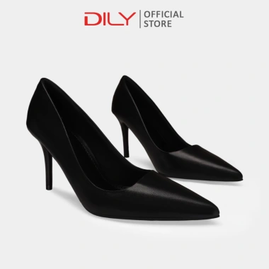 Giày cao gót nữ DILY mũi nhọn basic thời trang 8cm - Giá chỉ 399.000₫