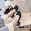 Giày cao gót nữ đỏ quai nơ công sở, slingback mũi vuông 5cm da bóng - Giá ưu đãi 225k 8