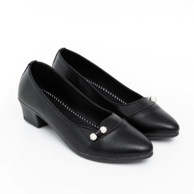 Giày Cao Gót Nữ Emily Đính Ngọc Đế Cao 4cm Da Mềm Mịn - Giày Công Sở Basic 318.000 VND 2 Giày Cao Gót Nữ Emily Đính Ngọc Đế Cao 4cm Da Mềm Mịn - Giày Công Sở Basic 318.000 VND 2