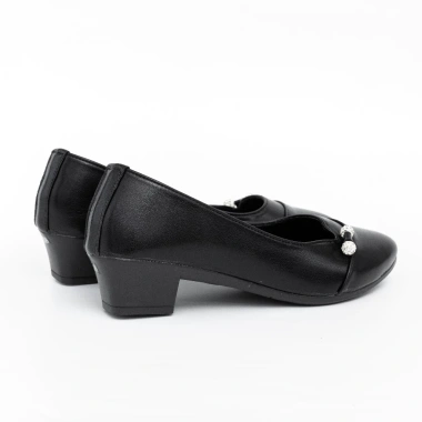 Giày Cao Gót Nữ Emily Đính Ngọc Đế Cao 4cm Da Mềm Mịn - Giày Công Sở Basic 318.000 VND