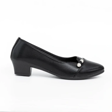 Giày Cao Gót Nữ Emily Đính Ngọc Đế Cao 4cm Da Mềm Mịn - Giày Công Sở Basic 318.000 VND