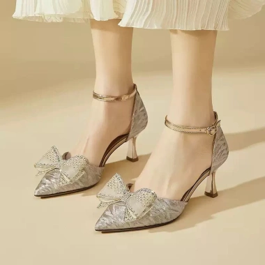 Giày cao gót nữ Exull thời trang công sở gót 7-7.5p da mềm chắc êm chân 440k