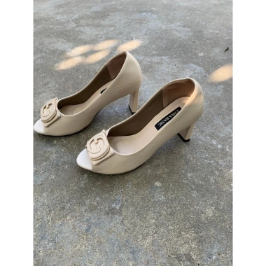 Giày Cao Gót Nữ Hở Mũi 5-7cm Da Mềm Công Sở - Hàng VNXK Giá 155k 3 Giày Cao Gót Nữ Hở Mũi 5-7cm Da Mềm Công Sở - Hàng VNXK Giá 155k 3