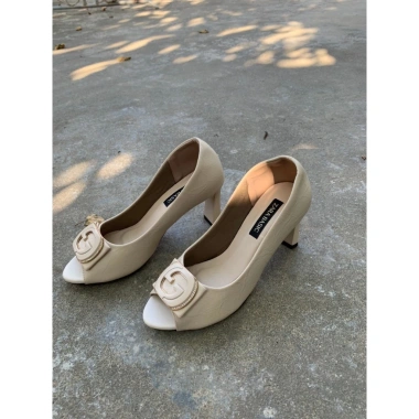 Giày Cao Gót Nữ Hở Mũi 5-7cm Da Mềm Công Sở - Hàng VNXK Giá 155k