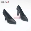 Giày Cao Gót Nữ HT.NeO Da Thật CS15 Đế Đúp Gót Trụ 9cm Bít Mũi Nhọn Giá 550k 3