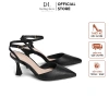 Giày cao gót nữ mũi nhọn 7cm slingback guốc quai cổ chân SLB72 - 359.000đ