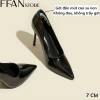 Giày cao gót nữ mũi nhọn da bóng mềm mại 055 FFAN STORE - Đen/Nude/Đỏ, size lớn 3‑11, giảm còn 450.000₫ 9