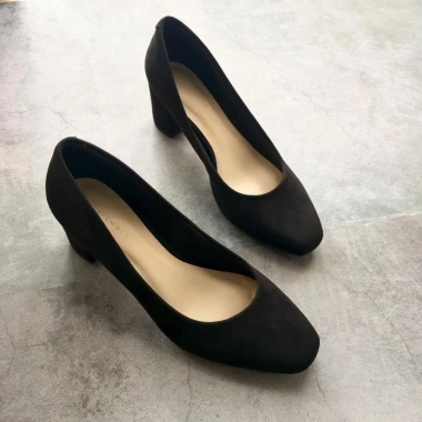 Giày Cao Gót Nữ Mũi Vuông Da Nỉ Cao Cấp - Guốc Công Sở 5cm Da Mềm Xi Nỉ Giá ưu đãi 270k 7 Giày Cao Gót Nữ Mũi Vuông Da Nỉ Cao Cấp - Guốc Công Sở 5cm Da Mềm Xi Nỉ Giá ưu đãi 270k 7