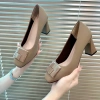 Giày Cao Gót Nữ Mũi Vuông Jolie 5cm-7cm Êm Mềm, Tinh Tế, Giá Ưu Đãi 222.400₫