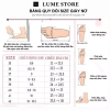Giày Cao Gót Nữ Mũi Vuông LUME 14 Màu Đen Da PU Cao Cấp - Đế Cao Su Non 5‑7cm Chống Trơn Trượt, Giá Ưu Đãi 207k 2