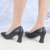 Giày Cao Gót Nữ Mũi Vuông LUME 14 Màu Đen Da PU Cao Cấp - Đế Cao Su Non 5‑7cm Chống Trơn Trượt, Giá Ưu Đãi 207k 5