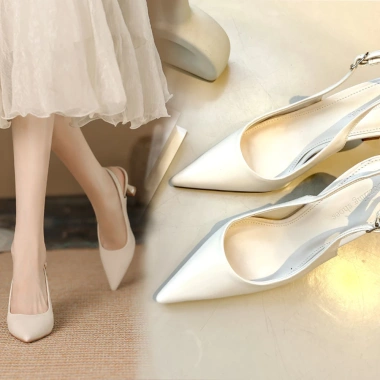 Giày cao gót nữ Slingback 7cm đế êm chống ồn SLB68 - Dáng công sở DAZZLING SHOES 359.000₫ 3 Giày cao gót nữ Slingback 7cm đế êm chống ồn SLB68 - Dáng công sở DAZZLING SHOES 359.000₫ 3