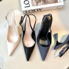 Giày cao gót nữ Slingback 7cm đế êm chống ồn SLB68 - Dáng công sở DAZZLING SHOES 359.000₫ 6
